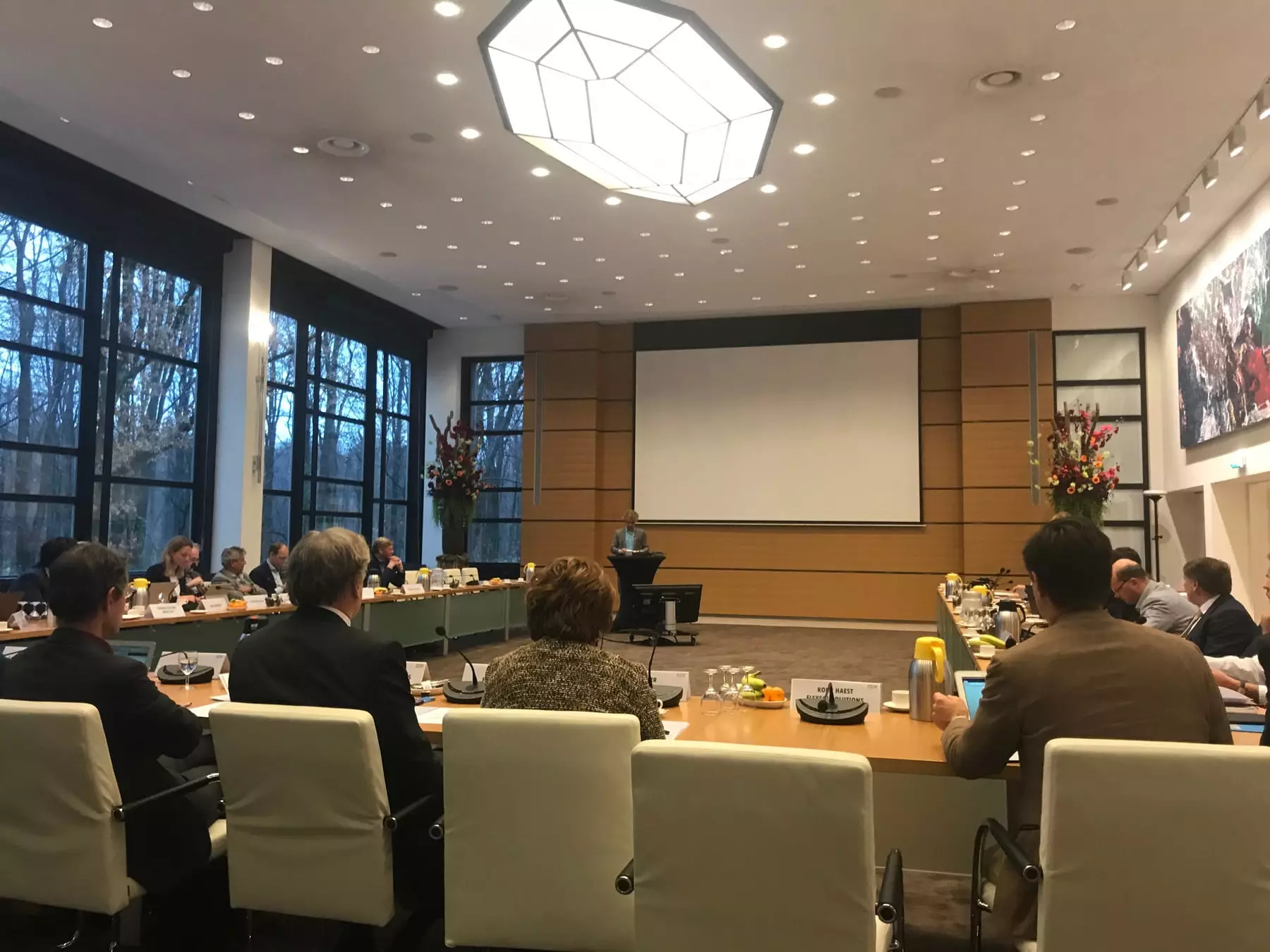 Solar roof tile presentation at energ agreement council of SER